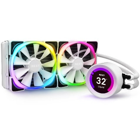NZXT Kraken Z53 RGB 240mm AIO CPU Cooler - White