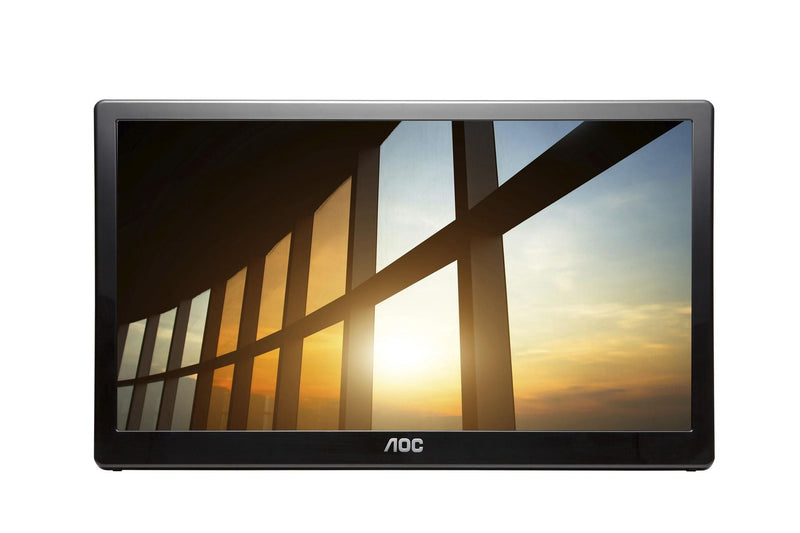 AOC Style-line I1659FWUX computer monitor 39.6 cm (15.6Inch) 1920 x 1080 pixels Full HD LCD Flat Matt Black I1659FWUX