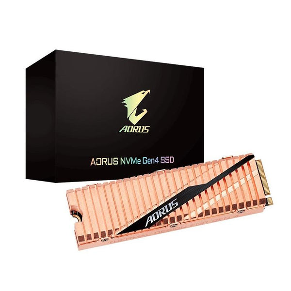 Gigabyte AORUS 500GB NVMe PCIe Gen4 SSD Internal Solid State Drive PN GP-ASM2NE6500GTTD