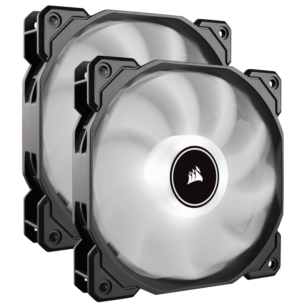 Corsair CO-9050088-WW computer cooling system Computer case Fan 14 cm Black, White