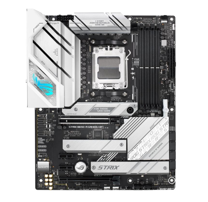 ASUS ROG STRIX B650-A GAMING WIFI (AM5) ATX Motherboard 4x DDR5 128GB, 1 x PCIe 4.0 x16, 3 x M.2, 4 x SATA,Wi-Fi 6E,2.5Gb Ethernet