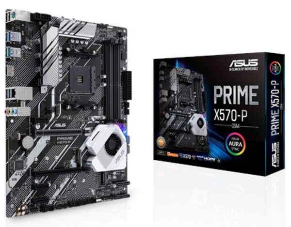ASUS AMD AM4 ATX motherboard with PCIe Gen4, dual M.2, HDMI, SATA 6Gb/s and USB 3.2 Gen 2