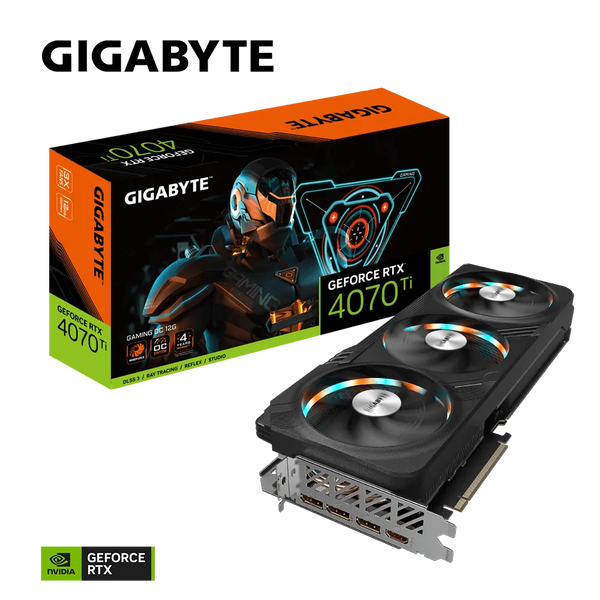 Gigabyte GV-N407TGAMING OC-12GD 1.0 RTX 4070 Ti Graphics Card