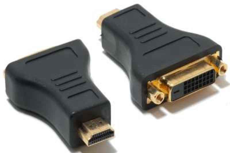 (HDMI-DVI-MF) ALOGIC Premium HDMI (M) to DVI-D (F) Adapter - Male to Female - Retail Blister Packaging