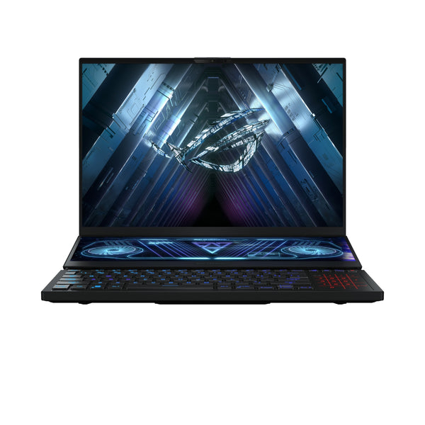 ASUS ROG Zephyrus Duo 16 GX650RX-LO146W 6900HX Notebook 40.6 cm (16") WQXGA AMD Ryzen™ 9 32 GB DDR5-SDRAM 1000 GB SSD NVIDIA GeForce RTX 3080 Ti Wi-Fi 6E (802.11ax) Windows 11 Home Black