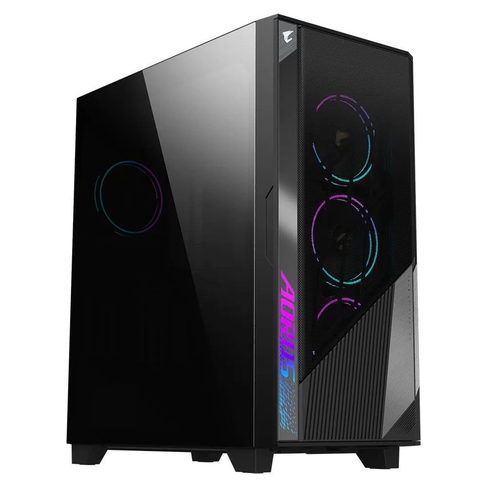 Gigabyte AORUS C500 GLASS Midi Tower Black