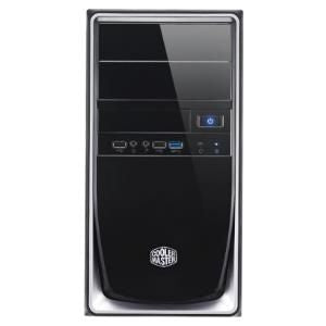 COOLER MASTER ELITE 344 MATX CASE + ELITE 500W 230V PSU, SILVER, USB3.0, WITH 120MM FRONT