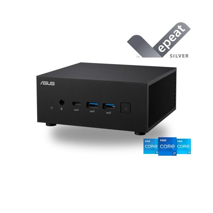 ASUS PN64 MINI PC, INTEL i5-12500H,DDR5(0/2),M.2(0/1), 2.5"(0/1), WL-AX,HDMI,USB-C,3YR WTY