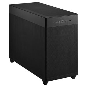 ASUS AP201 Prime Case Mesh Black Edition Micro ATX Case Mesh Panels Support 360mm Cooler supports ATX PSUs up to 180mm. graphics card up to 338mm