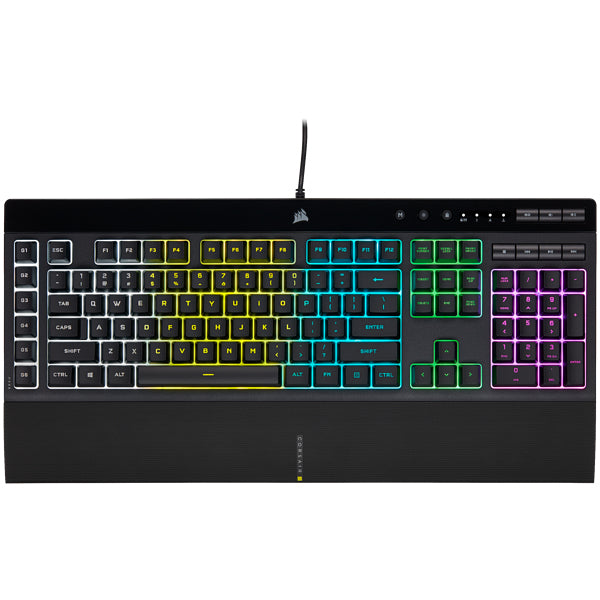 Corsair K55 RGB PRO keyboard USB QWERTY English Black