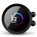 NZXT Kraken 240 - 240mm AIO liquid cooler w/ 1.54in. Display and Radiator Fans (Black)