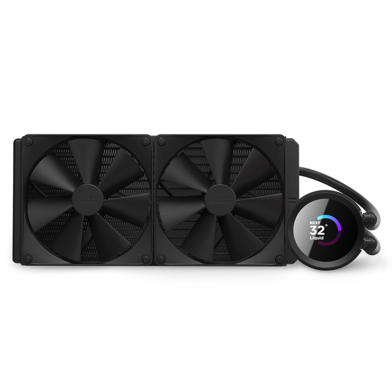 Kraken 280 - 280mm AIO liquid cooler w/ 1.54in. Display and Radiator Fans (Black)