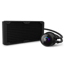 NZXT Kraken 240 RGB - 240mm AIO liquid cooler w/ 1.54in. Display, RGB Controller and RGB Fans (Black)