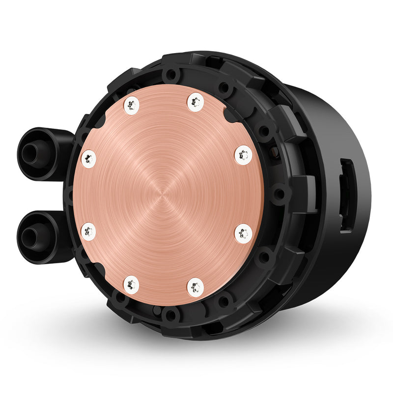 Kraken 280 RGB - 280mm AIO liquid cooler w/ 1.54in. Display, RGB Controller and RGB Fans (Black)