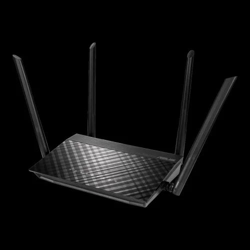 ASUS AC1500 WIRELESS MU-MIMO DUAL BAND ROUTER,GbE(4),USB 2.0(1),ANT(4),3YR WTY