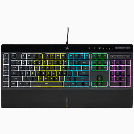 Corsair K55 RGB PRO + KATAR PRO Gaming Bundle keyboard Black