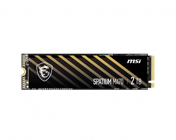 MSI SPATIUM M470 M.2 2000 GB PCI Express 4.0 3D NAND NVMe