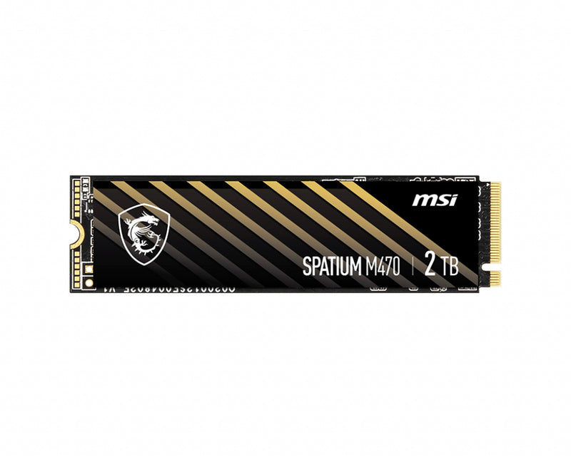 MSI SPATIUM M470 M.2 2000 GB PCI Express 4.0 3D NAND NVMe