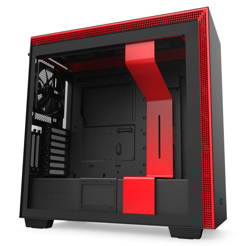 NZXT H710i mid ATX Tower Black,Red Case