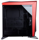 Corsair Carbide SPEC-OMEGA mid-Tower Black,Red Case