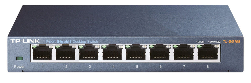 TP-LINK TL-SG108 network switch Unmanaged Black