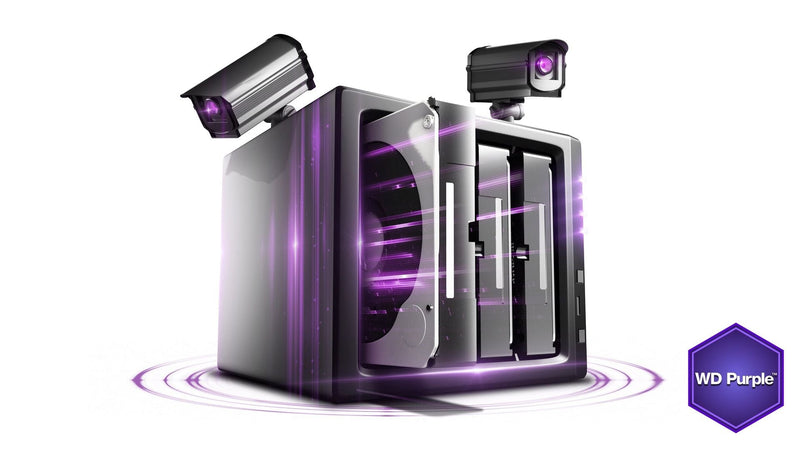 Western Digital WD 4TB Purple 3.5" Serial ATA III Internal Hard Drive PN WD40PURZ