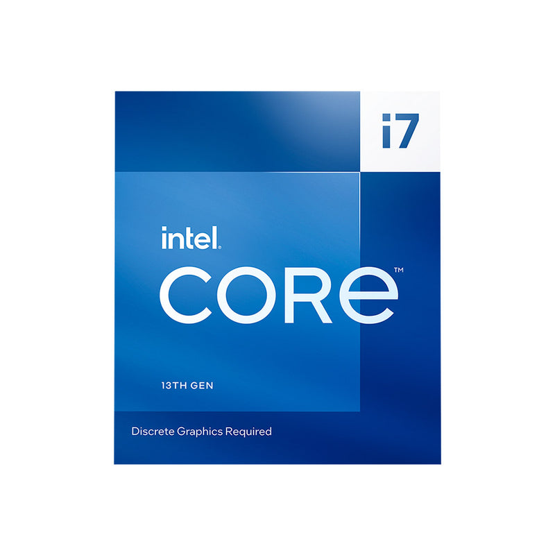 Intel BX8071513700F 13th Gen Core i7 13700F CPU. 16 cores 24 threads, 30M Cache, up to 5.20 GHz.