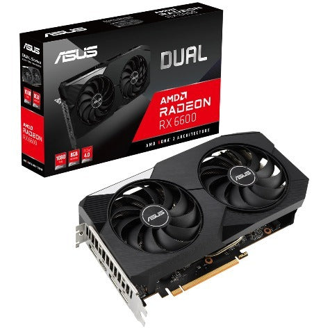 ASUS Radeon RX 6600 Dual 8GB Graphics Card