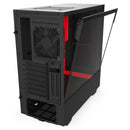 NZXT H510i mid ATX Tower Black,Red Case