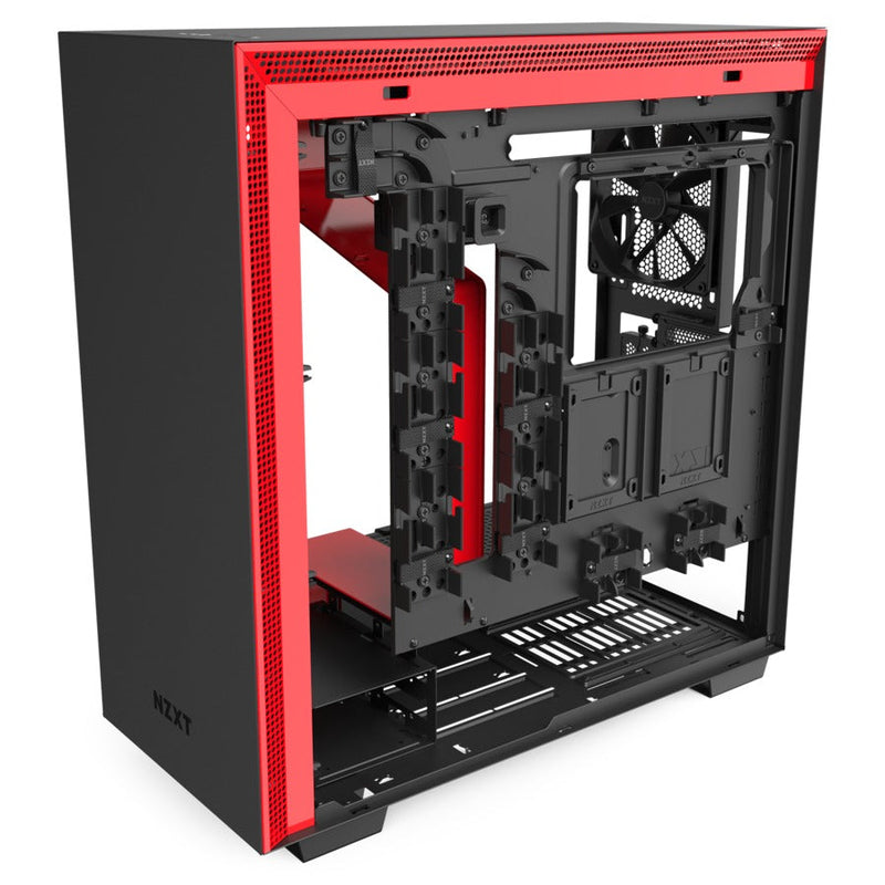 NZXT H710i mid ATX Tower Black,Red Case
