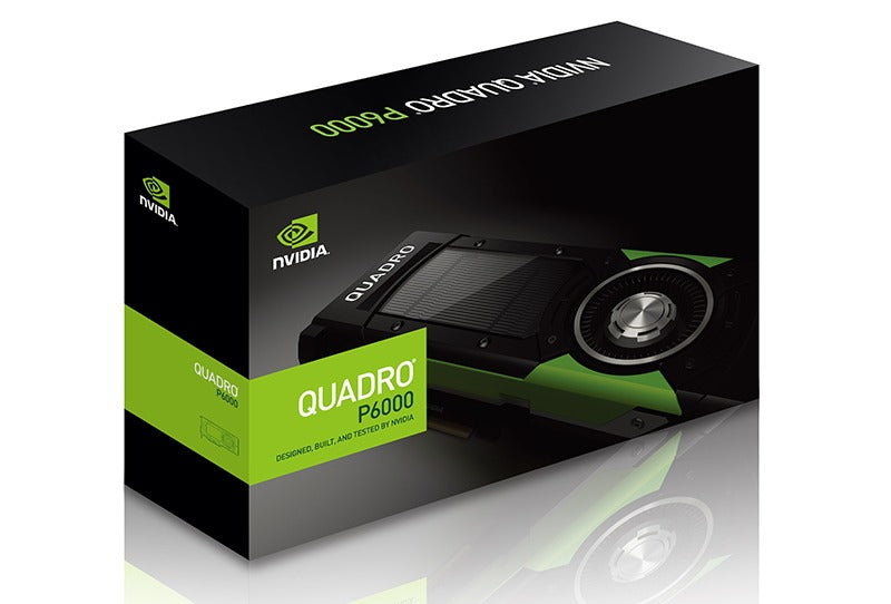Leadtek Quadro P6000 24GB Workstation Graphic Card - 24GB GDDR5x / 384-bit / 432 GB/s / 3840 CUDA Cores / 4x DP 1.4 + 1x DVI / Max Res 7680 x 4320 / Shader Model 5.1, OpenGL 4.5, DirectX 12.0 / 900-5G611-2200-000
