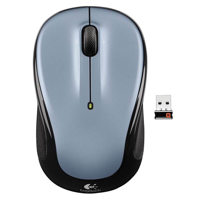 Logitech M325 Wireless Mouse [Unifying], Light Silver