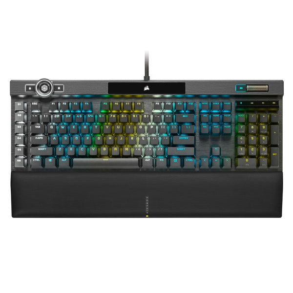CORSAIR (CH-912A01A-NA) K100 RGB Optical-Mechanical Gaming Keyboard, OPX switches