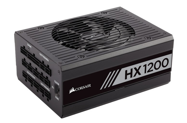Corsair HX Series, HX1200, 1200 Watt, Fully Modular Power Supply, 80+ Platinum Certified, Model Number: CP-9020140-NA CP-9020140-AU
