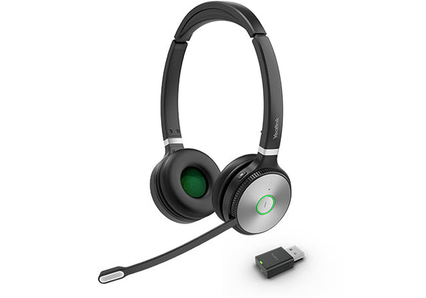 Yealink WH62-DUAL Headset Wireless Head-band Calls/Music Black, Grey