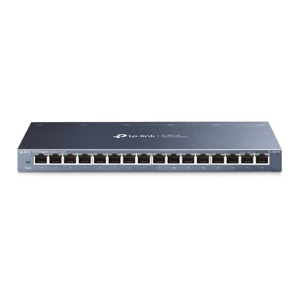 TP-LINK TL-SG116 network switch Unmanaged L2 Gigabit Ethernet (10/100/1000) Black