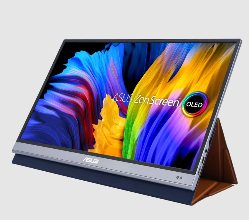 ASUS ZenScreen OLED MQ16AH 39.6 cm (15.6") 1920 x 1080 pixels Full HD Grey