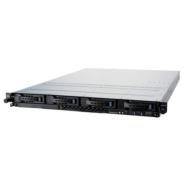 ASUS RS300-E10-RS4-WOCPU059Z 'w/I heatsink, w/ Friction Mounting Kit, w/i DVD-RW, ,w/o IPMI (optional)w/o PIKE, 4-LAN, 450W 80PLUS Gold Redundant Pow