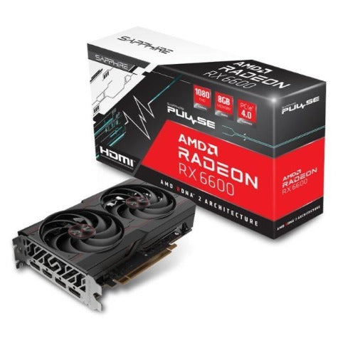 Sapphire (11310-01-20G) PULSE RX 6600 8GB Graphics Card