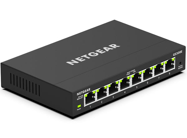 NETGEAR GS308E Smart Managed 8 Port Gigabit Switch