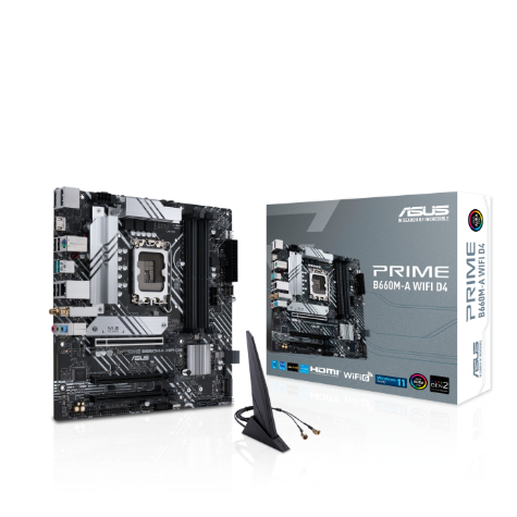 ASUS PRIME B660M-A WIFI D4 mATX Motherboard