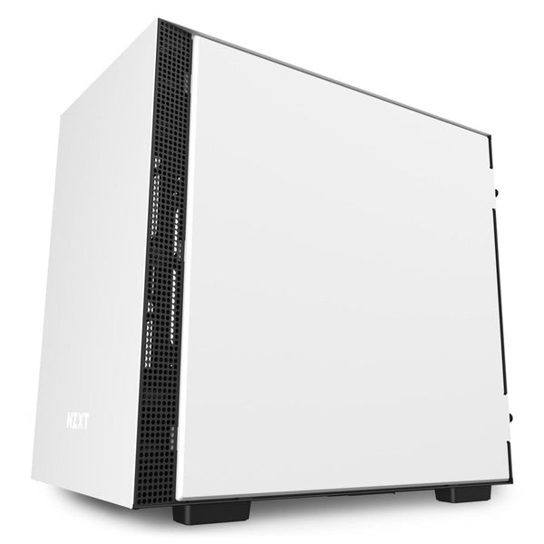 NZXT H210i Matte White Mini-Tower Black,White Case