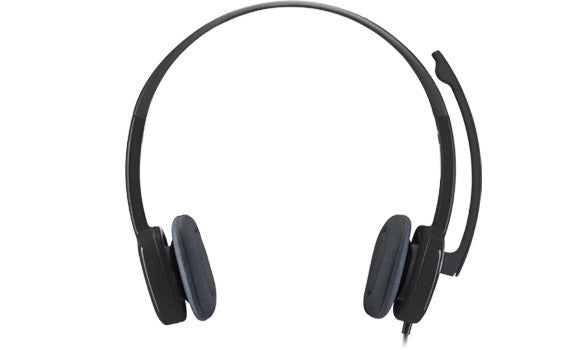 Logitech H151 Binaural Headset Black