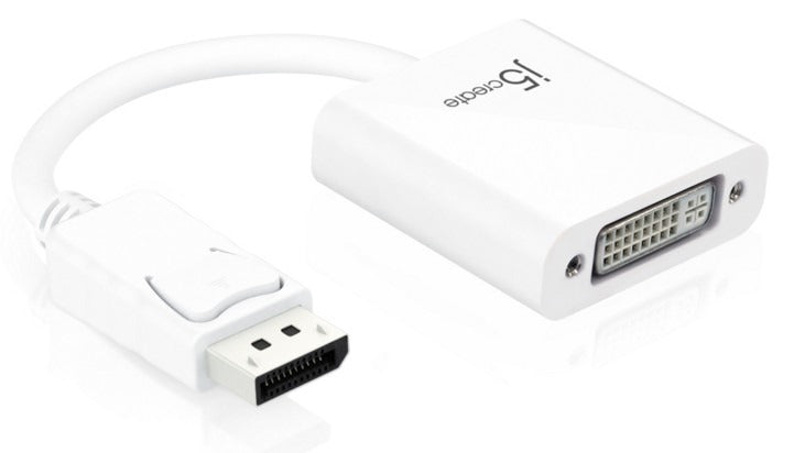 j5 create 0.9m DisplayPort - DVI-I White JDA134