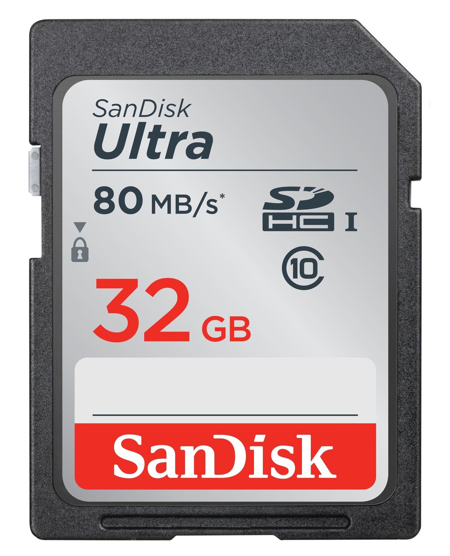 Sandisk Ultra memory card 32 GB SDHC Class 10 UHS-I
