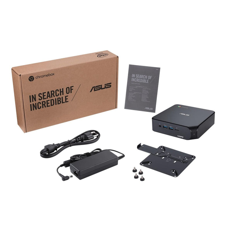 ASUS CHROMEBOX4, i5-10210U, 8GB, 128GB SSD, CHROME OS 3YR OSS WTY