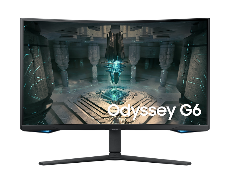 Samsung 32" Odyssey G6, curved VA,1ms, 240Hz, 2560x1440,16:9, 350nits, Freesync Pro, 2 x HDMI, 1 x DP, USB Hub 3.0x2, LAN, WiFi, BT, HDR600, HAS, VESA