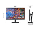 Samsung ViewFinity S80PB 68.6 cm (27") 3840 x 2160 pixels 4K Ultra HD LED Black