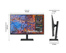 Samsung ViewFinity S80PB 81.3 cm (32") 3840 x 2160 pixels 4K Ultra HD LED Black