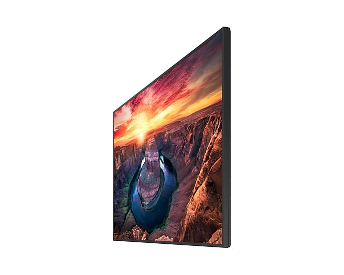 Samsung QM55B 55IN UHD 24/7 COMMERCIAL DISPLAY 4K UHD 500 NITS RS232/RJ45 WIFI IP5X DUSTPROOF BUILT IN QUAD CORE MEDIA PLAYER MAGICINFO S6 TIZEN SSSP 6.0 2X HDMI2.0 1X DP1.2 HDCP2.2